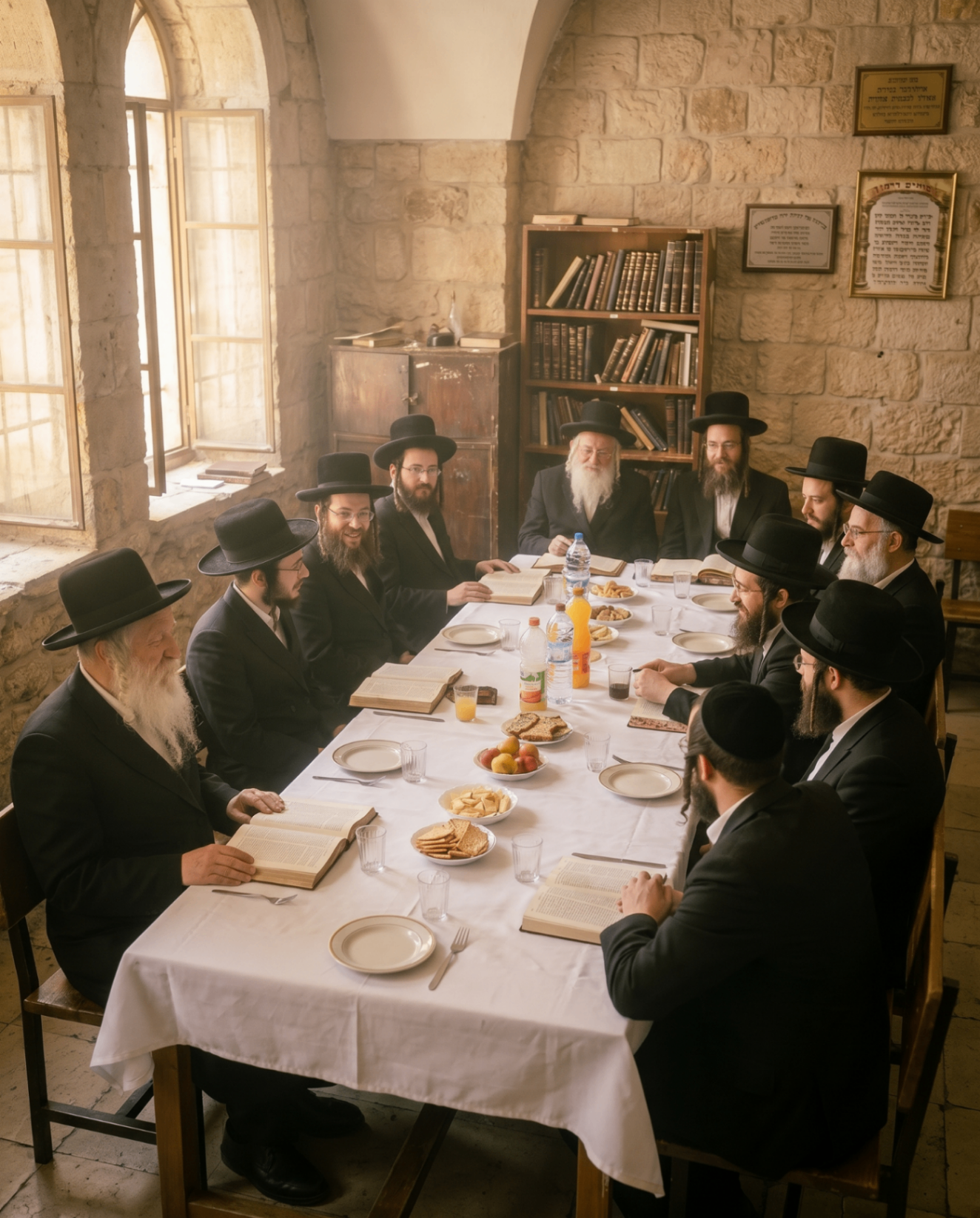 A Thursday-night seudah held by the kollel in honor of Ohr HaChaim HaKadosh.